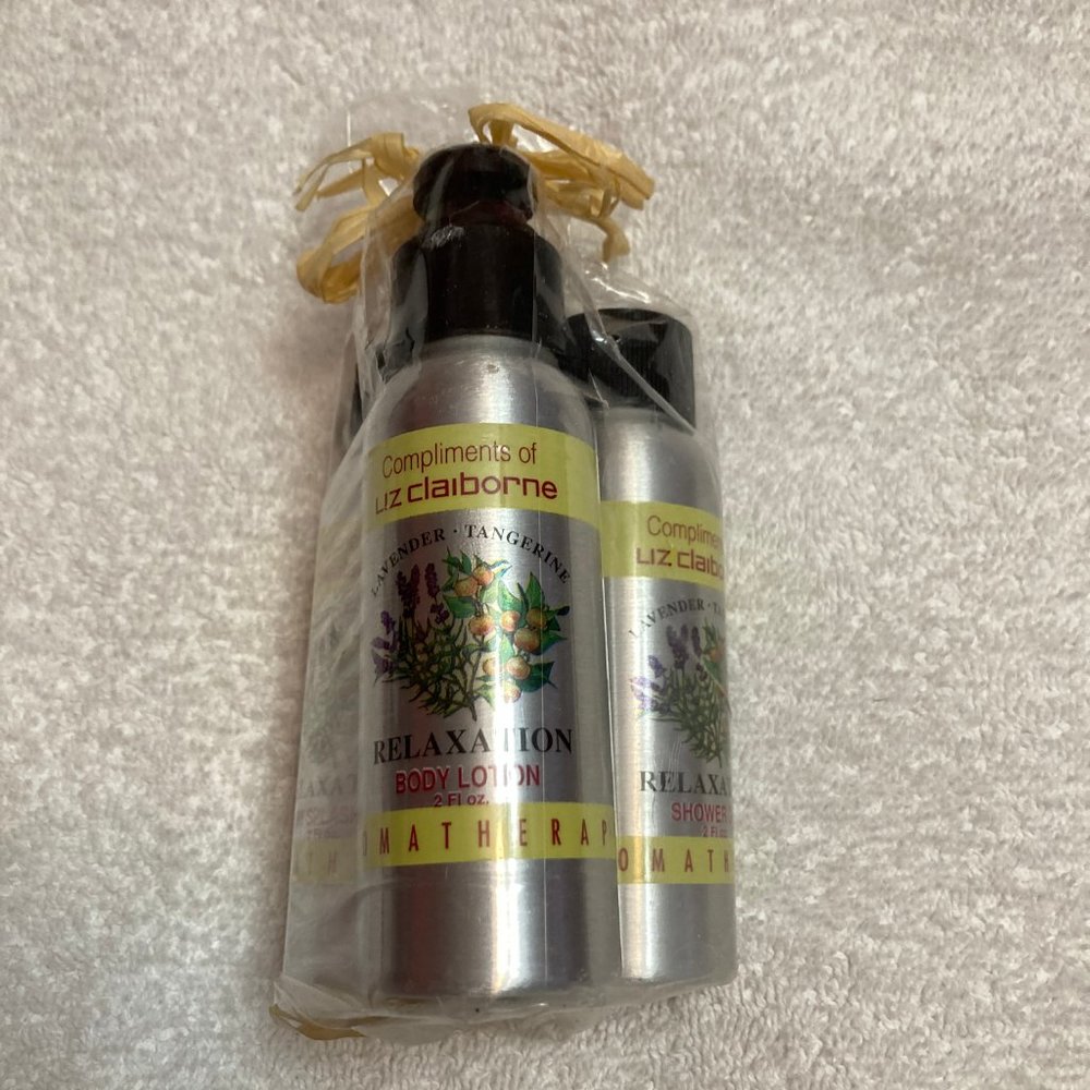 Vintage Liz Claiborne Aromatherapy Relaxation Trio